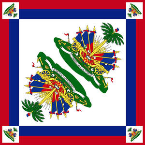 Bandana carré en coton respirant et à séchage rapide, personnalisable avec un motif de drapeau, 54 x 54 cm, pour l'extérieur - Product Image 2