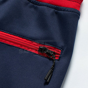 Conjunto de chándal de dos piezas para hombre, de alta calidad 100% de algodón, transpirable, diseño de talla grande, respetuoso con el medio ambiente para el ejercicio al aire libre de adultos - Product Image 5
