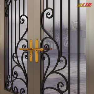 Fournisseur de portes et fenêtres en fer de qualité supérieure Élégant, sûr et conçu pour résister à tous les temps du fournisseur vietnamien Vietnam - Product Image 5