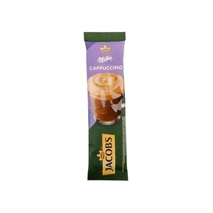 Wholesale Jacobs Cafea Milka Cappuccino 3in1 18g Instant <b>Coffee</b> Mix With Creamy Chocolate <b>Flavor</b> For Home Office And Travel - Product Image 1