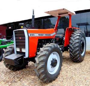 Massey Ferguson 390 4X4 tracteur agricole 81hp chenille 40hp évalué utilisé marche tracteur composants-moteur moteur pompe boîte de vitesses vente - Product Image 3