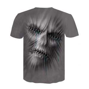 Precio al por mayor personalizado peso pesado de gran tamaño Halloween camisetas Vintage ajustable nueva llegada Ringer Halloween hombres camisetas - Product Image 6