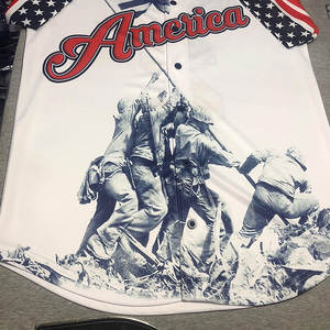 Maillots de baseball respirants à séchage rapide personnalisables pour hommes et femmes ensembles de vêtements de sport au prix de gros - Product Image 4