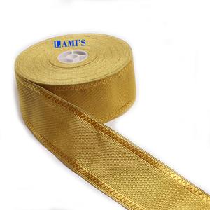 Fully Customization Top Quality Cheap Price OEM ODM Uniform <b>Ribbon</b> Braids with Bullion <b>Wire</b> - Product Image 2