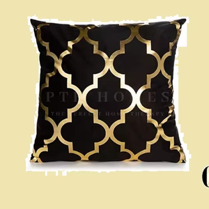 Cojín Negro de Terciopelo - Product Image 1