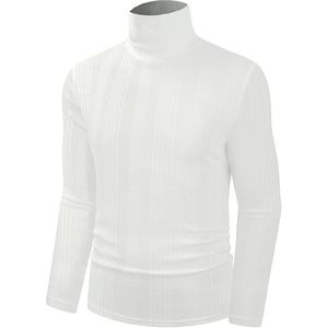 Vente en gros de pull tricoté chaud d'hiver à manches longues pour hommes, pull en polyester respirant et confortable, anti-rétrécissement et anti-rides - Product Image 3