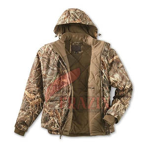 Sudadera Impermeable para Hombre, Sudadera Cálida para Actividades al Aire Libre, para Aventuras de Caza, Sudadera de Caza para Hombre - Product Image 3