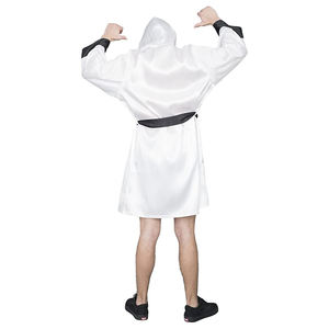 Bata de boxeo para niños de alta calidad, disfraz de Kickboxing tailandés, Sudadera con capucha frontal abierta de manga larga, logotipo personalizado, entrenamiento, deportes, Fitness, Joggers - Product Image 2