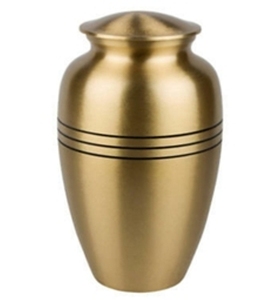 Urne funéraire artisanale en laiton gravée à la main, style américain, qualité supérieure, pour adulte, gravure fine, 220 cm³ - Product Image 2