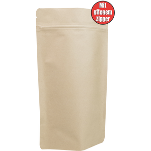 Doypack in carta Kraft I'M GREEN con valvola 240x330+140mm - Product Image 1