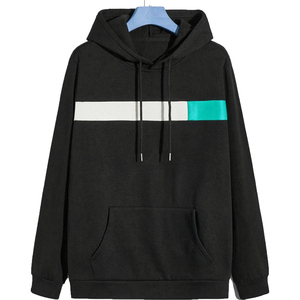 Sudadera con capucha de bloque de Color para hombre, Jersey de algodón personalizado de alta calidad con bolsillo, sudaderas con capucha en blanco para entrenamiento, venta al por mayor, logotipo bordado de gran tamaño OEM - Product Image 6