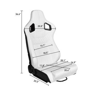 Original Luxury Waterproof <b>Plastic</b> <b>Bucket</b> Seats for M2 M3 M4 M5 M6 G14 G15 G16 G17 G20 G22 G23 G24 G26 G29 G30 G32 - Product Image 3