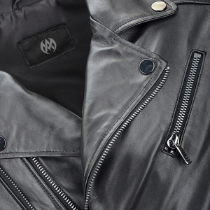 Chaqueta de cuero para hombre de nuevo estilo, chaqueta de cuero a la moda para hombre, chaquetas de cuero de alta calidad - Product Image 5