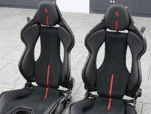 Asientos Originales de Fibra de Carbono para Ferrari SF90 Stradale, Roma, 812 Superfast, Portofino, F8 Spider, 296 GTB, Purosangue, GTC4Lusso - Product Image 5