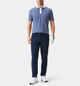 Camiseta Polo de Jacquard de Talla Grande al por Mayor para Hombre, Camisetas de Golf con Logotipo Personalizado y Manga Corta Regular - Product Image 3