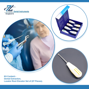 ชุดลิฟต์รากฟันแบบหรูหราชุดเครื่องมือสำหรับการผ่าตัดในช่องปากชุดเครื่องมือสกัดรากฟัน08 - Product Image 2