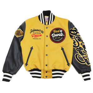 Men's High Quality Lightweight Chenille Embroidery Varsity Letterman <b>Jacket</b> Winter Comfortable Wool Fabric Leather Sleeves - Product Image 5