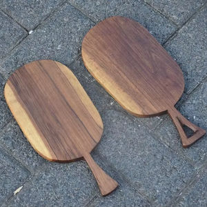 Tabla de Cortar de Madera, Forma Rectangular, Color Natural, para Utensilios de Cocina con Mango, para Restaurante - Product Image 1