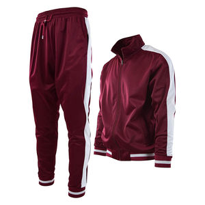 Mode personnalisée OEM, survêtement de gym ajusté imprimé pour hommes, vêtements de sport pour hommes, vêtements de sueur, survêtement de sport vierge en deux pièces pour hommes - Product Image 2