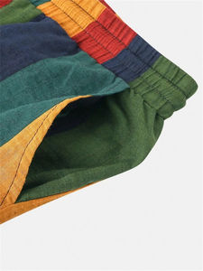 Chemise à manches courtes imprimé hawaïen grande taille pour hommes Short de plage imprimé numérique Séchage rapide Respirant Confortable pour l'hiver - Product Image 4