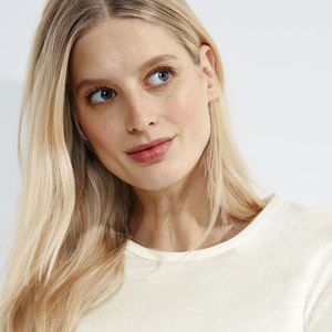 Camisetas de mujer al por mayor de fábrica Quickdry Lightweight Custom Logo Printing Streetwear Camisetas sólidas - Product Image 4