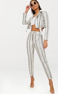 กางเกงวิ่งออกกำลังกายสำหรับผู้หญิงกางเกงวิ่งจ๊อกกิ้งหนังงูสำหรับใส่เล่นโยคะจ๊อกกิ้ง - Product Image 2