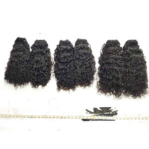 CABELLO HUMANO NATURAL 100% NATURAL y CUTÍCULA ALINEADO HUMANO REMY CABELLO MÁQUINA TRAMA PAQUETES PRECIO AL POR MAYOR Calidad superior - Product Image 3