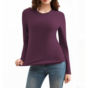 Servicios OEM, Fabricante Líder, Diseño Personalizado, Marca Privada, Camisas de Manga Larga Cómodas para Mujer para Exteriores - Product Image 3