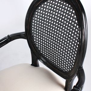 Sillas de Restaurante con Número de Serie 1701, Hechas de Madera y Ratán con Asientos de Espuma Suave - Product Image 3