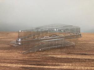 Hộp Đựng Bánh Bằng Nhựa Hình Tam Giác Thú Cưng Chất Lượng Cao Bán Chạy Hộp Đựng Bánh Pho Mát Bằng Nhựa Trong Suốt - Product Image 2