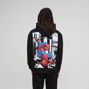 Hot Selling Cotton <b>Polyester</b> <b>Hoodie</b> Fashion Printed Heavyweight Drop Shoulder Pullover <b>Hoodie</b> Men Winter Hoodies - Product Image 1