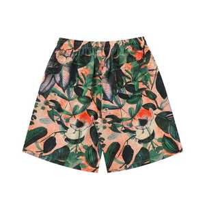 Summer Solid Color Beachwear Wholesale <b>Trunk</b> <b>Men's</b> Swim Shorts Canvas Fabric Casual Woven Swimming Shorts Ready to Ship Logo <b>Men</b> - Product Image 2