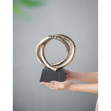 Metal Sculpture for Home and Garden <b>Decor</b> Unique Modern Art Piece - Product Image 3