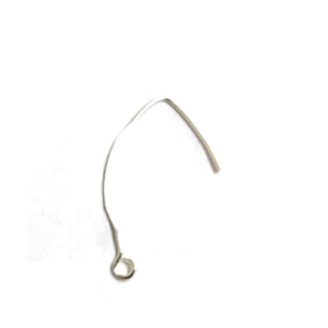 Sterling <b>Silver</b> Thread Earwire <b>Silver</b> Radiance <b>Earring</b> Wire Set <b>Earring</b> Findings for DIY Jewelry Making - Product Image 3