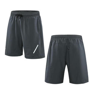 Pantalones cortos de calle personalizados para hombre de alta calidad, patrón sólido ecológico, tejido no tejido, precio al por mayor, pantalones cortos de gimnasio - Product Image 3