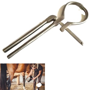 คีมทดสอบกีบม้าสแตนเลสคุณภาพสูง ทนทาน ใช้ซ้ำได้ - เครื่องมือช่างเกือกม้ามืออาชีพ สำหรับการทดสอบกีบม้า ทางสัตวแพทย์ - Product Image 2