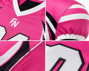 Vente en gros de maillots de football américain personnalisés pour hommes, imprimés par transfert thermique, 100% polyester, antibactériens, de haute qualité, pour l'équipe des États-Unis - Product Image 4