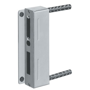 Organisateur mural galvanisé pour courrier et clés avec fixation par vis pour ouvre-portes électriques - Product Image 1