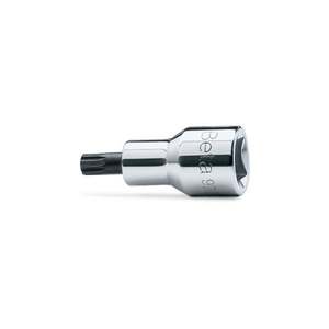 Chiave a Bussola Cromata da 1/2 Pollice con Attacco Quadrato Femmina e Inserti Lucidati per Viti XZN - Product Image 1
