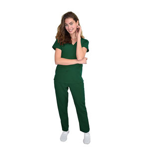 Vente en gros d'uniformes médicaux personnalisés, ensembles unisexe médecin infirmière hôpital, costumes de jogging en coton, vêtements de travail - Product Image 1