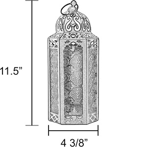 Décoration de lanterne de Noël unique, beau cadeau décoratif tendance durable pour les fêtes et les occasions festives - Product Image 2