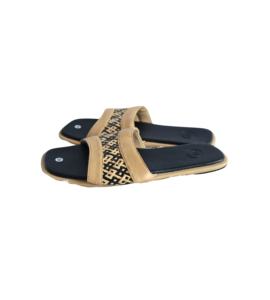 Gaben <b>sandals</b> By Indang Apang Galeri Genuine Leather Mix Rattan Original Product From Indonesia - Product Image 2
