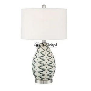 Decorative Bone Inlay E26 AC <b>LED</b> <b>Table</b> Lamp-Eco-Friendly Dimmable Luxury <b>Lighting</b> for Interior Designers & Export Tradebyd - Product Image 6