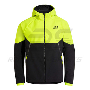 Venta al por mayor personalizado para hombre Softshell logotipo personalizado Chaquetas deportivas a prueba de viento impermeable al aire libre chaqueta Softshell - Product Image 4