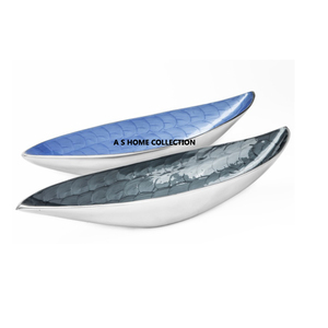 จานเคลือบรูปเรือจานเคลือบออกแบบได้ตามต้องการเทคนิคร้านอาหาร - Product Image 1