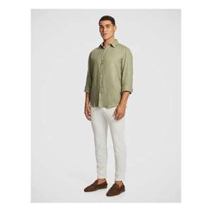 Chemise pour homme à coupe classique élégante, conçue pour offrir confort et confiance au travail, en voyage et pour un usage quotidien décontracté - Product Image 4