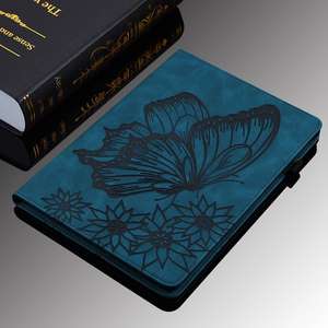 Funda de Teléfono de Cuero con Diseño de Mariposa Personalizado, Grabado en Relieve, Resistente a la Suciedad y a los Arañazos, Protector Creativo de la Serie de Dibujos Animados - Product Image 5
