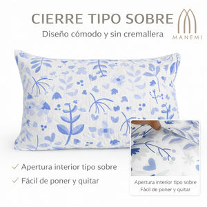 Juego de Edredón de Poliéster de Lujo, Tamaño King, con Diseño de Plantas, Ligero, Transpirable, Color Sólido, Grado A, para Todas las Estaciones - Product Image 4