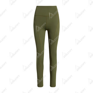 Leggings de yoga doux à taille élastique pour femmes qui sont respirants et extensibles pour vous garder que ce soit pour les entraînements ou la relaxation. - Product Image 1