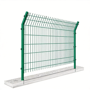 Recinzione in Rete Metallica 3D Rigida in Acciaio - Alta Qualità, Ecologica, <span class=keywords><strong>per</strong></span> Sicurezza Esterna, Rivestita in <span class=keywords><strong>PVC</strong></span>, Facile da Assemblare, Personalizzabile, Moderna - Product Image 4